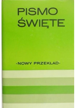 Pismo Święte Nowy przekład
