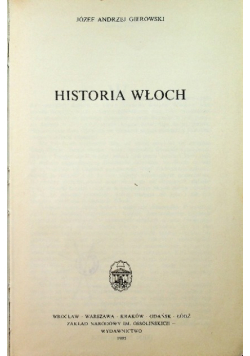 Historia Włoch