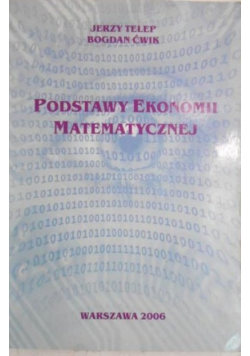 Podstawy ekonomii matematycznej