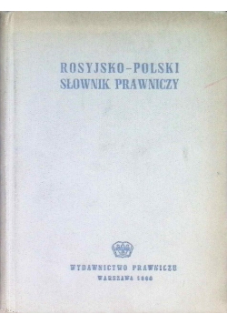 Rosyjsko Polski słownik prawniczy
