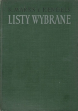 Marks Engels Listy wybrane