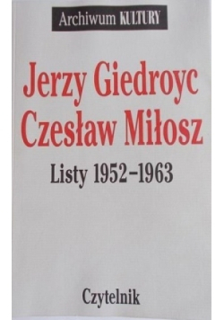 Listy 1952 do 1963