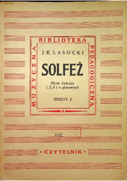 Solfeż Zeszyt 3