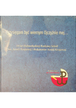 Przysięgam być wiernym Ojczyźnie mej