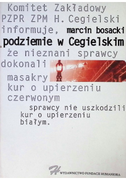 Podziemie w Cegielskim