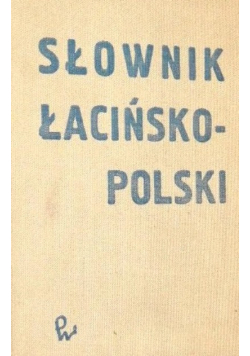 Słownik łacińsko polski