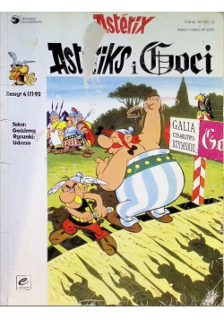 Asteriks i Goci Zeszyt 4 / 92