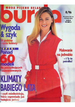 Burda Moda Piękno Relaks Nr 8/96