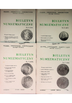 Biuletyn Numizmatyczny Nr 1 do 4 / 97