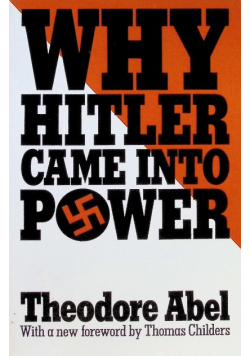 Why Hitler Came Into Power
