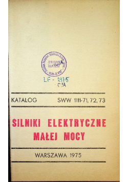Silniki elektryczne małej mocy