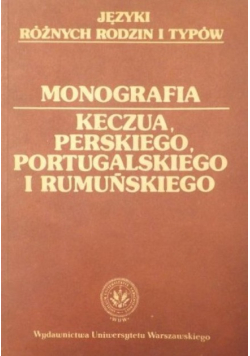 Monografia keczua perskiego portugalskiego i rumuńskiego