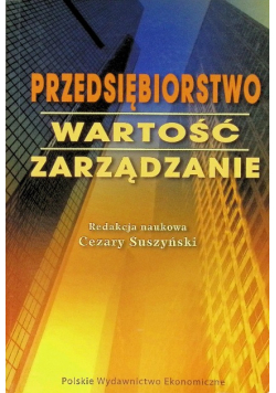 Przedsiębiorstwo wartość zarządzanie