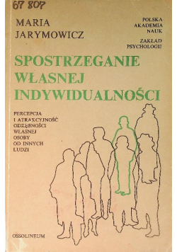 Spostrzeganie własnej indywidualności