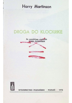 Droga do Klockrike