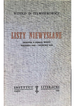 Listy niewysłane