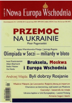 Nowa Europa Wschodnia nr 1  / 14  Przemoc na Ukrainie