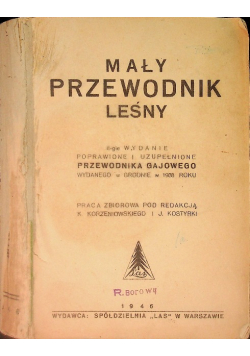 Mały przewodnik leśny 1946 r.