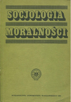 Socjologia moralności