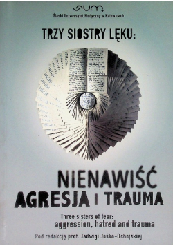 Trzy siostry lęku Nienawiść agresja i trauma