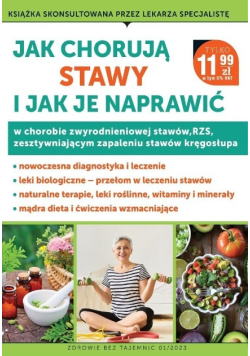 Jak choruja stawy i jak je naprawić