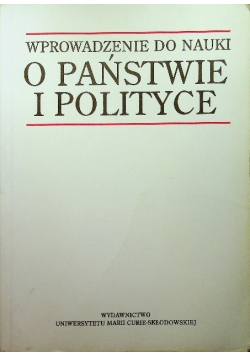 Wprowadzenie do nauki o państwie i polityce