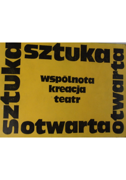 Wspólnota kreacja teatr