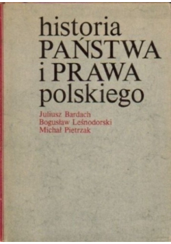 Historia państwa i prawa polskiego