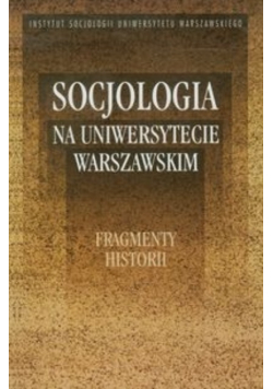 Socjologia na Uniwersytecie Warszawskim