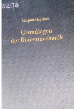 Grundlagen der Bodenmechanik