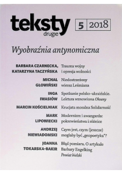 Teksty drugie Nr 3 / 18