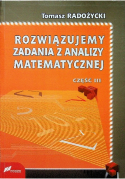 Rozwiązujemy zadania z analizy matematycznej 3