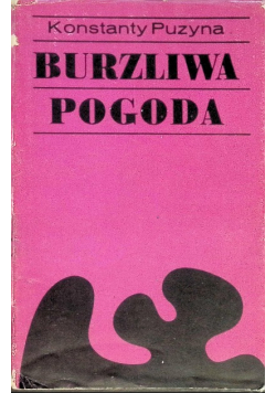 Burzliwa pogoda