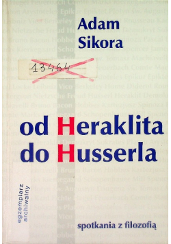 Od Heraklita do Husserla