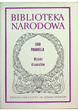 Pirandello Wybór dramatów