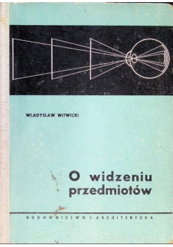 O widzeniu przedmiotów