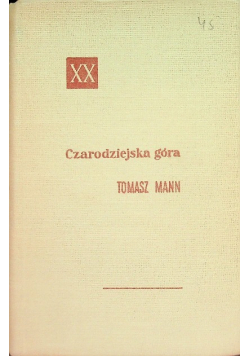 Czarodziejska góra Tom 2