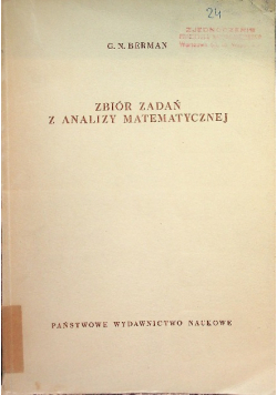 Zbiór zadań z analizy matematycznej