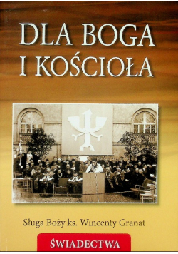 Dla Boga i Kościoła