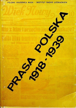 Prasa polska 1918 - 1939