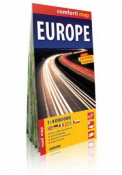 Comfort!map Europa 1:4 000 000 mapa