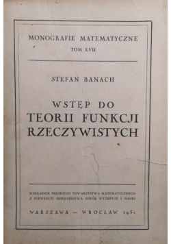 Wstęp do teorii funkcji rzeczywistych