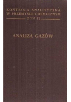 Analiza gazów Tom II