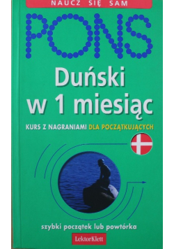 Duński w 1 miesiąc