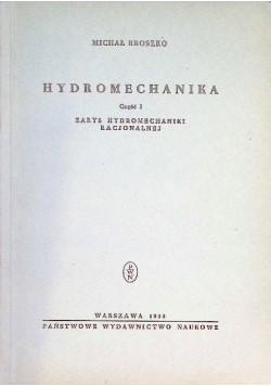 Hydromechanika Część 1