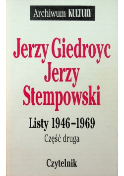 Listy 1946 - 1969 Część 2