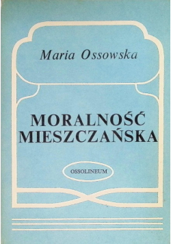 Moralność mieszczańska