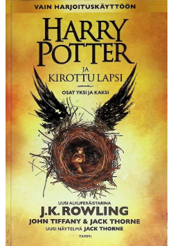 Harry Potter ja kirottu lapsi. Osat yksi ja kaksi