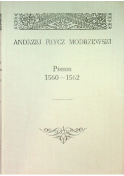 Pisma 1560 - 1562