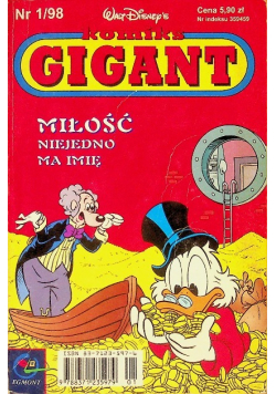 Komiks Gigant Nr 1 Miłość niejedno ma imię